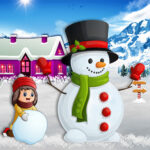 Kids and Snowman Dress Up