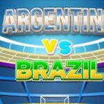 Match Football Brazil or Argentina